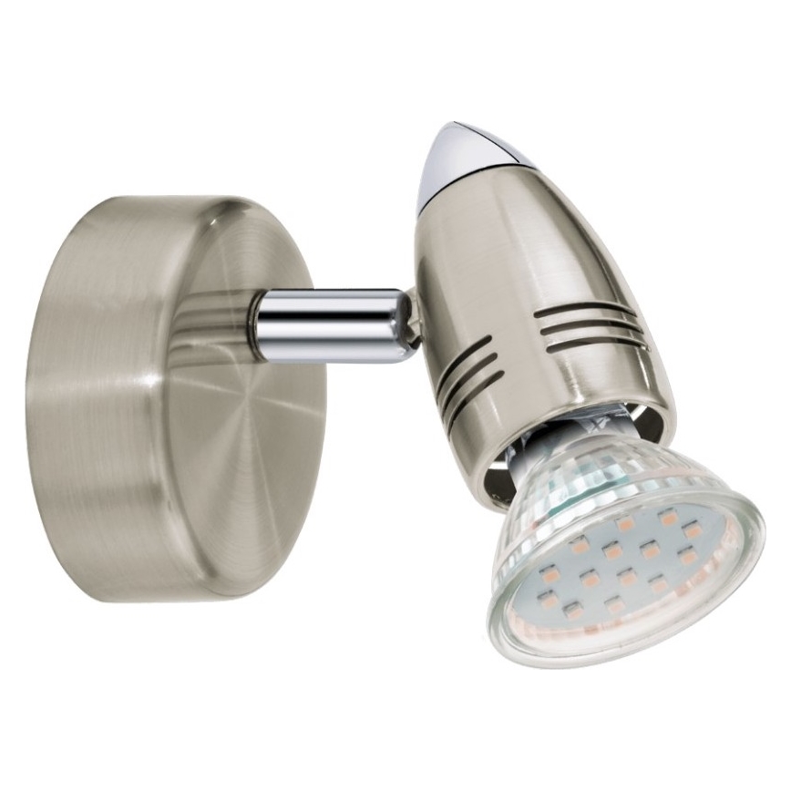 Eglo 78022 - LED-kohdevalaisin MAGNUM 1xGU10/3W/230V mattakromi