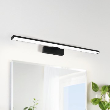 Eglo 780431 - Kylpyhuoneen LED-peilivalo BETETA LED/11W/230V 60 cm IP44 musta