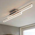 Eglo 780433 - LED-kattovalaisin kylpyhuoneeseen YANGUAS 2xLED/11W/230V 3000K IP44 mattakromi