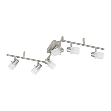 Eglo 78089 - LED-kohdevalaisin ORVIETO 6xLED/3,3W/230V