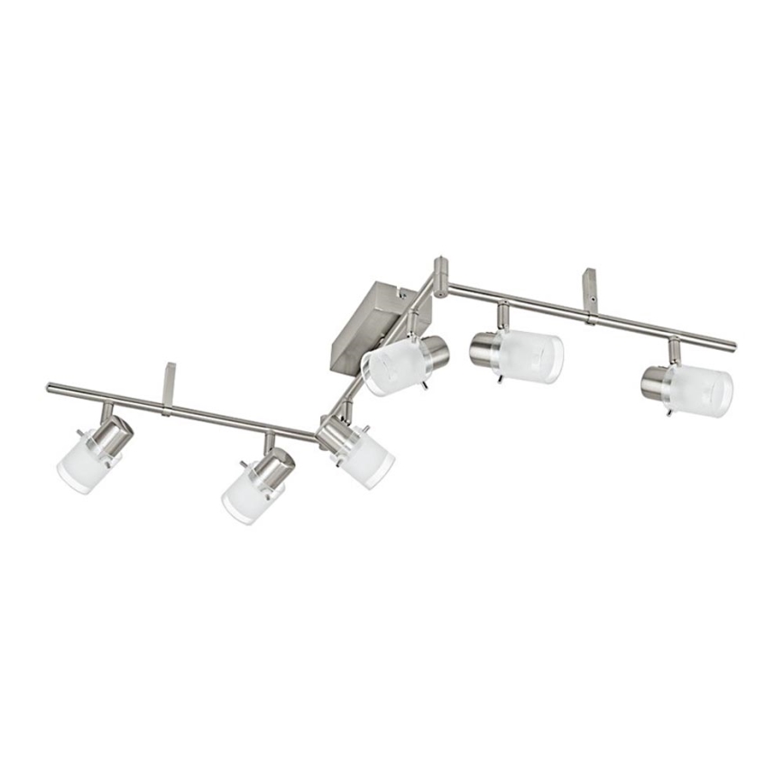 Eglo 78089 - LED-kohdevalaisin ORVIETO 6xLED/3,3W/230V