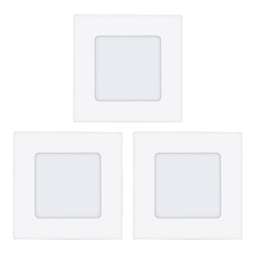Eglo 78196 - SETTI 3x LED upotettava valo FUEVA LED/2,7W/230V