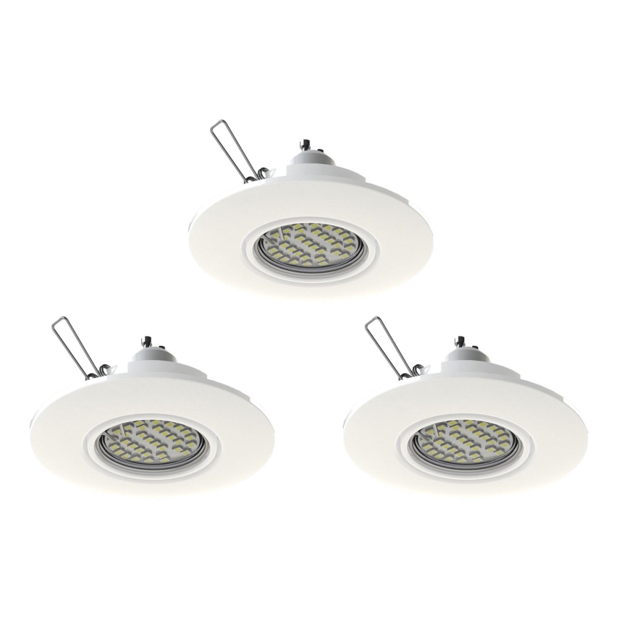 Eglo 78704 - SETTI 3x LED upotettava valo PENETO 1xGU10/3,3W/230V valkoinen