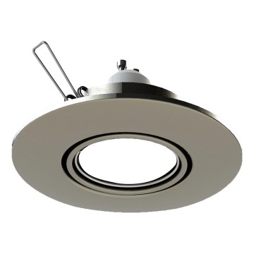 Eglo 78707 - Upotettu valo PENETO 1xGU10/50W/230V mattakromi