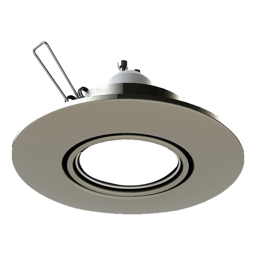 Eglo 78707 - Upotettu valo PENETO 1xGU10/50W/230V mattakromi