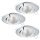 Eglo 78708 - SETTI 3x LED upotettava valo TEDO 1xGU10/5W/230V