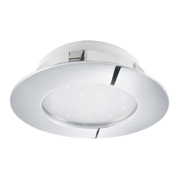 Eglo 78748 - Himmennettävä riippuva LED-kattovalaisin PINEDA LED/12W/230V kiiltävä kromi