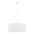 Eglo 79065 - Kattokruunu narussa SITIA 3xE27 / 60W / 230V valkoinen