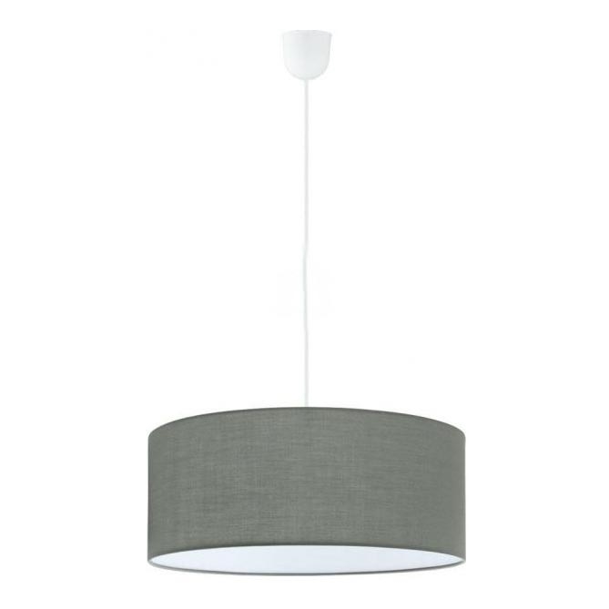 Eglo 79067 - Johdollinen kattokruunu SITIA 3xE27 / 60W / 230V harmaa