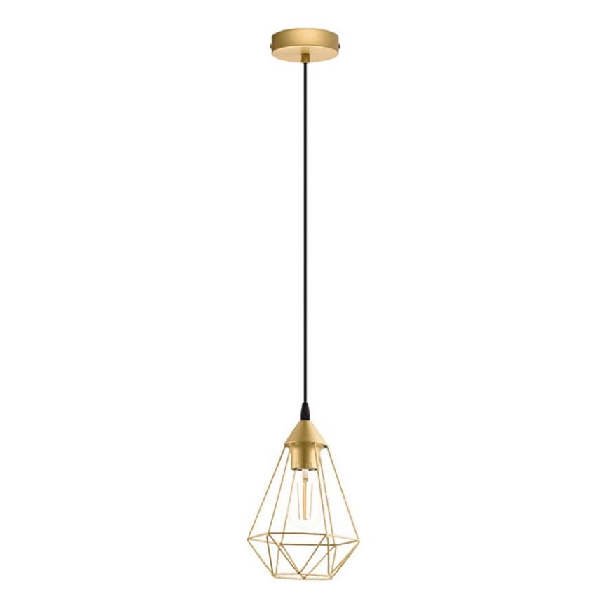 Eglo 79259 - BYRON-riippuvalaisin kaapelilla 1xE27/60W/230V messinki