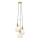 Eglo 79262 - Kaapeliriippuvalaisin BYRON 3xE27/60W/230V, messinki