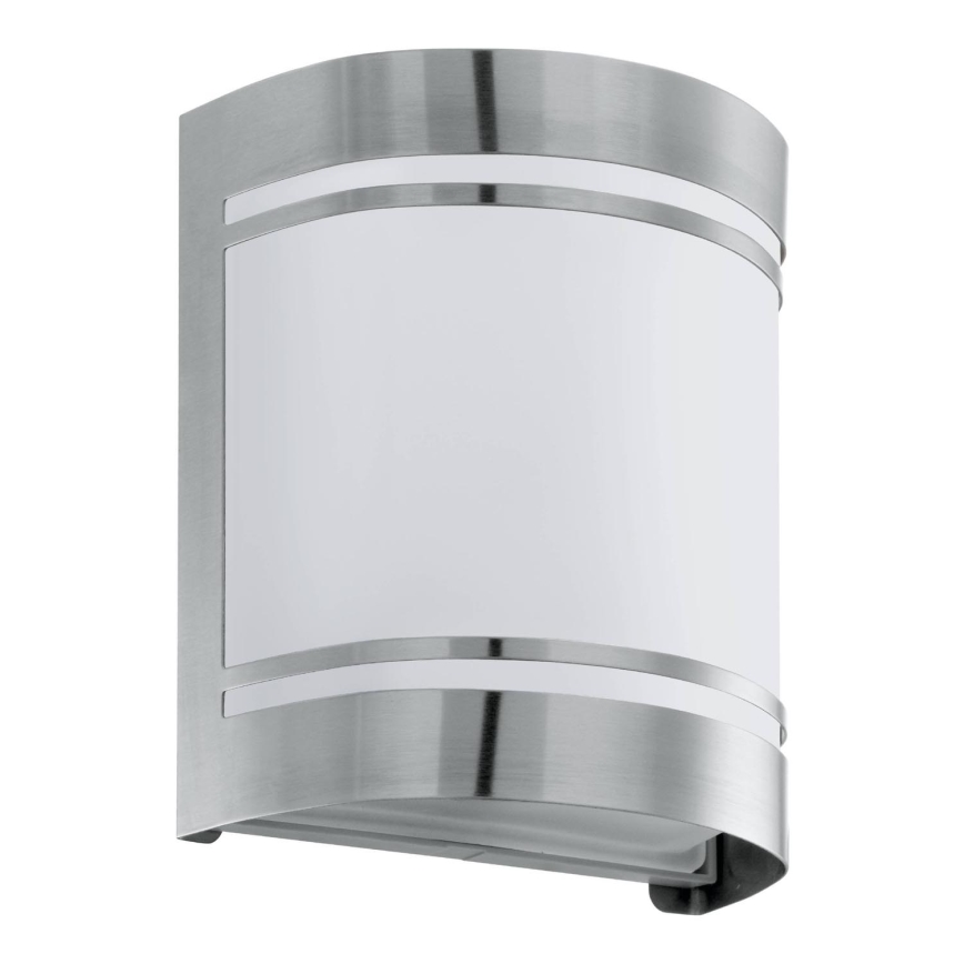 Eglo 79283 - Ulkoseinävalaisin CERNO 1xE27/40W/230V kiiltävä kromi IP44