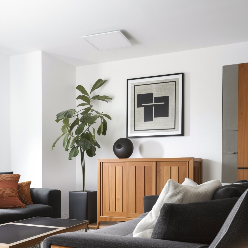 Eglo 79323 - Himmennettävä LED-kattovalaisin SALOBRENA LED/25W/230V 4000K 45x45 cm valkoinen