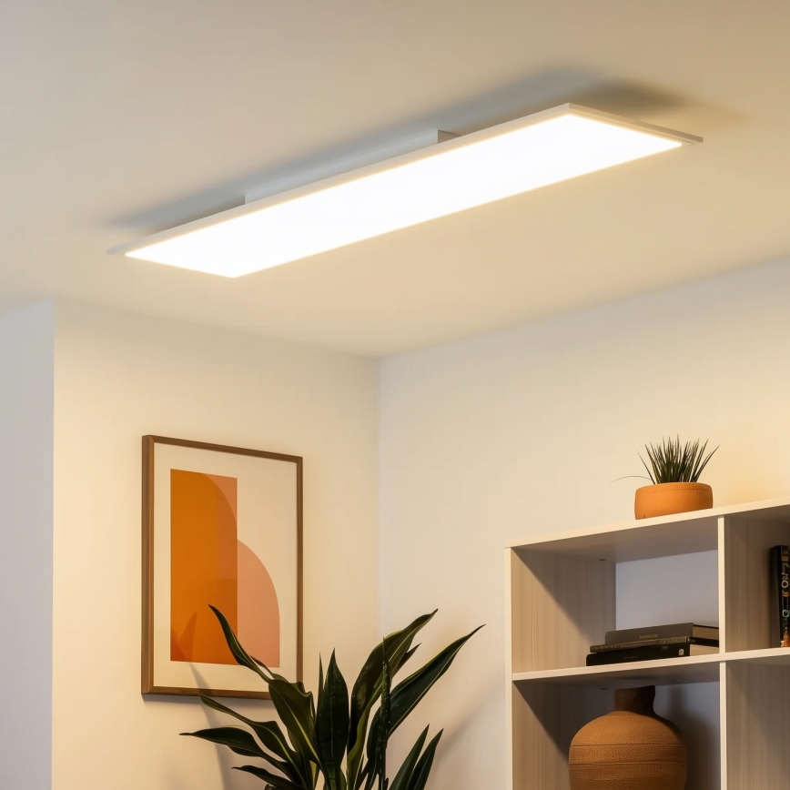 Eglo 79328 - LED-kattovalaisin SALOBRENA-RW LED/34W/230V 2700/4000K 120x30 cm valkoinen