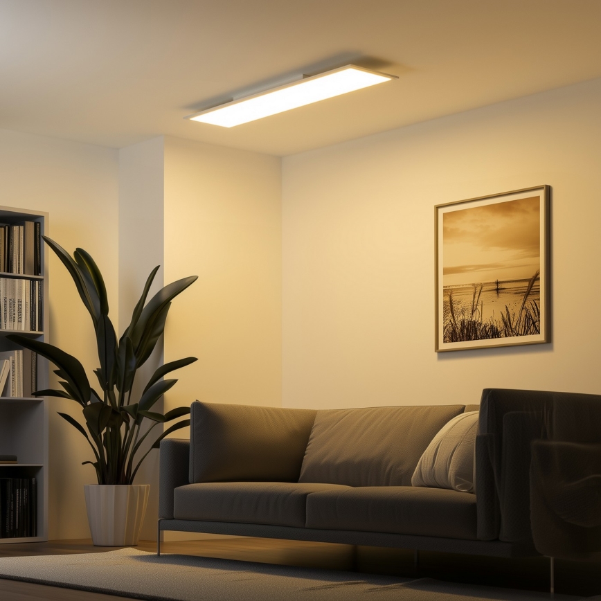 Eglo 79328 - LED-kattovalaisin SALOBRENA-RW LED/34W/230V 2700/4000K 120x30 cm valkoinen