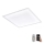 Eglo 79467 - Himmennettävä LED-kattovalaisin POZZALLO LED/21W/230V 2700-6500K 45x45 cm valkoinen + kauko-ohjaus