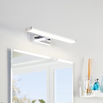 Eglo 79532 - Kylpyhuoneen LED-peilivalo SARNOR LED/7,4W/230V 40 cm IP44 kiiltävä kromi