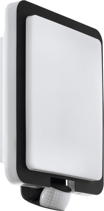 Eglo 79546 - Ulkoseinävalaisin anturilla MUSSOTTO 1xE27/28W/230V IP44