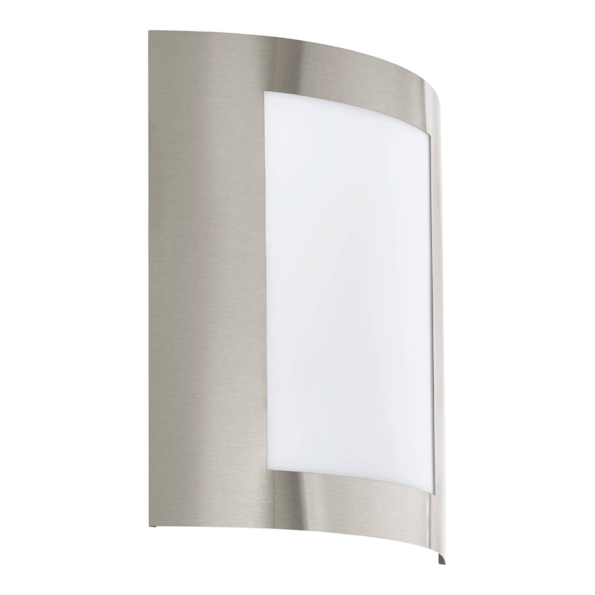 Eglo 79592 - Ulkoseinävalaisin FIDELIDAD 1xE27/60W/230V IP44 mattakromi