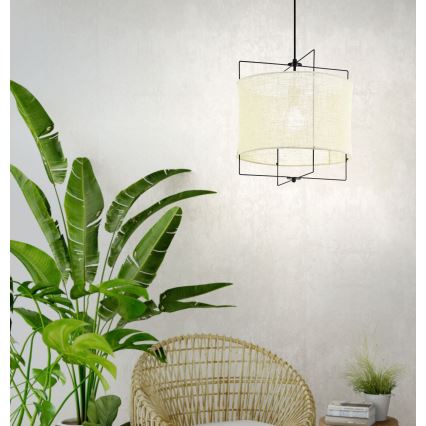 Eglo 79644 - Kattokruunu johdossa BRIDEKIRK 1xE27/40W/230V