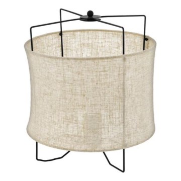 Eglo 79645 - Pöytävalaisin BRIDEKIRK 1xE27/40W/230V beige