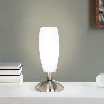 EGLO 82305 - Pöytävalaisin SLIM 1xE14/40W