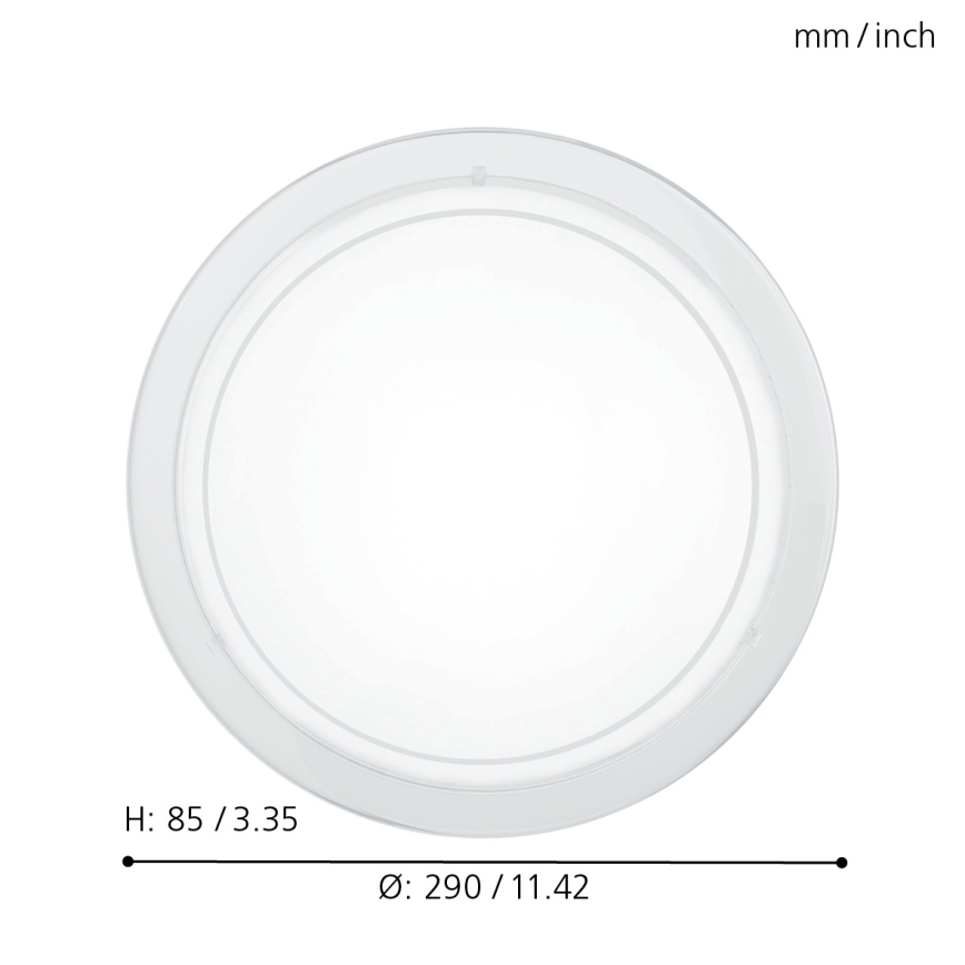 Eglo 83153 - Kattovalo PLANET 1 1xE27/60W/230V