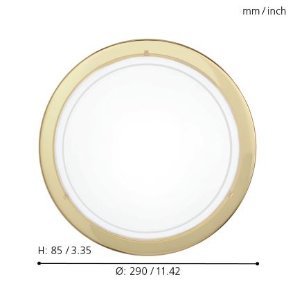 EGLO 83157 - Kattovalo PLANET1 1xE27/60W