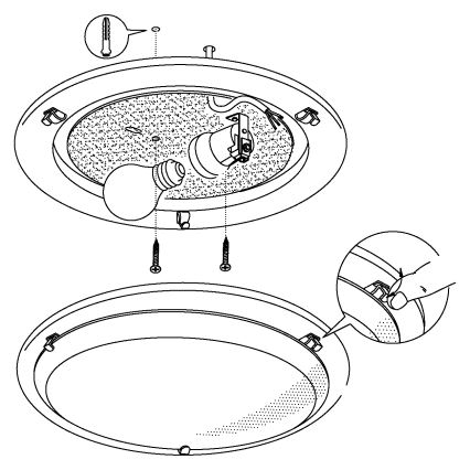 Eglo 83159 - Kattovalo PLANET 1 1xE27/60W/230V