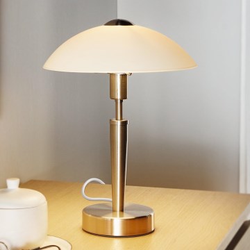 Eglo 85104 - Himmennettävä pöytävalaisin SOLO 1 1xE14/40W/230V