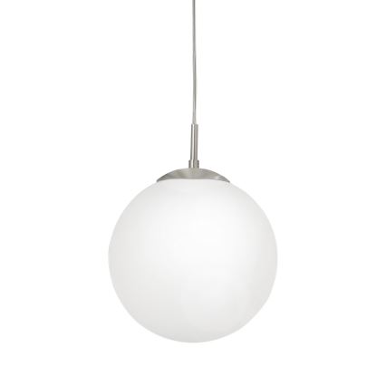 EGLO - Kattokruunu johdossa 1xE27/60W/230V halkaisija 25 cm valkoinen