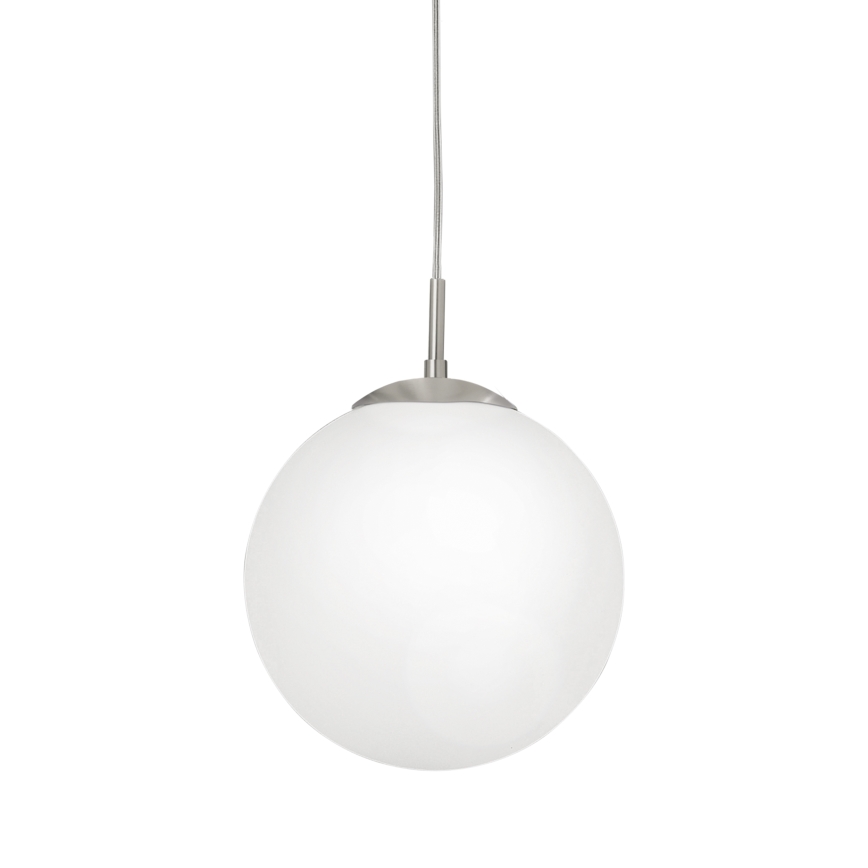 EGLO - Kattokruunu johdossa 1xE27/60W/230V halkaisija 25 cm valkoinen