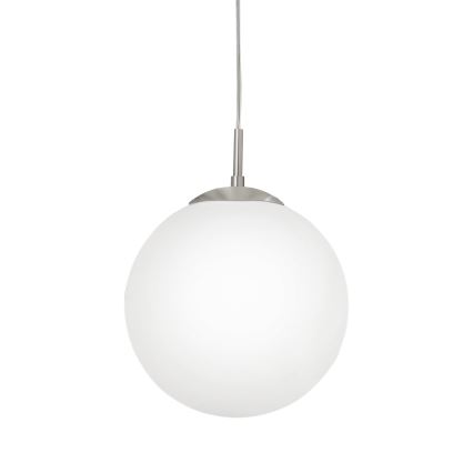 EGLO - Kattokruunu johdossa 1xE27/60W/230V halkaisija 30 cm valkoinen
