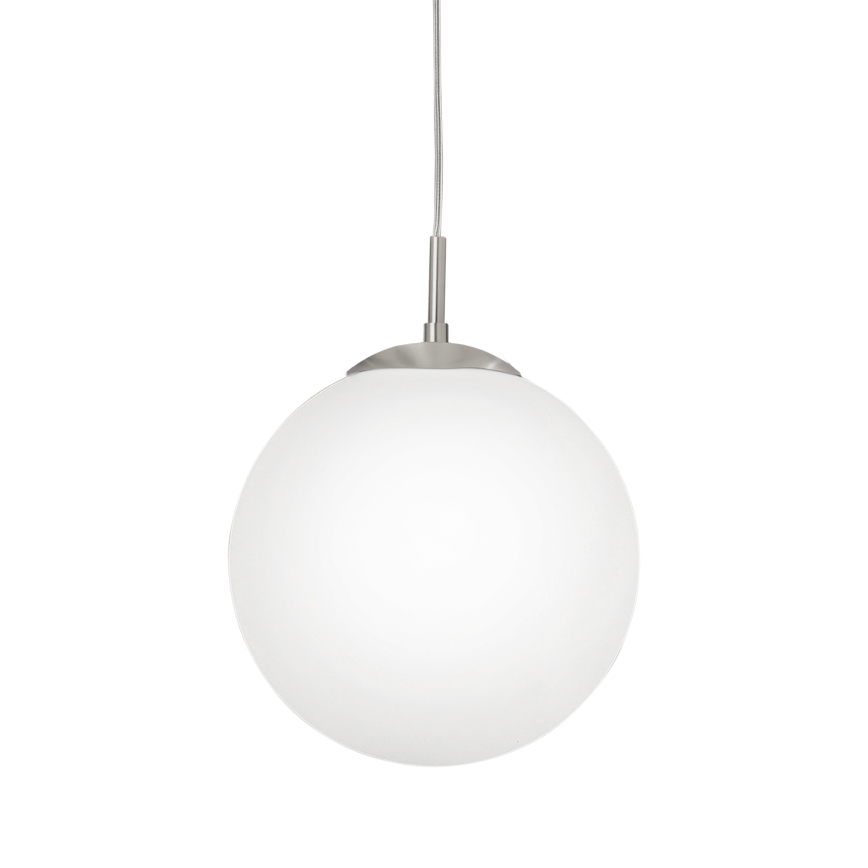 EGLO - Kattokruunu johdossa 1xE27/60W/230V halkaisija 30 cm valkoinen