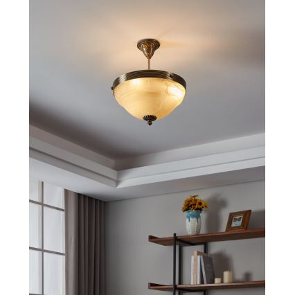 EGLO 85856 - Kattokruunu MARBELLA 3xE14/60W/230V