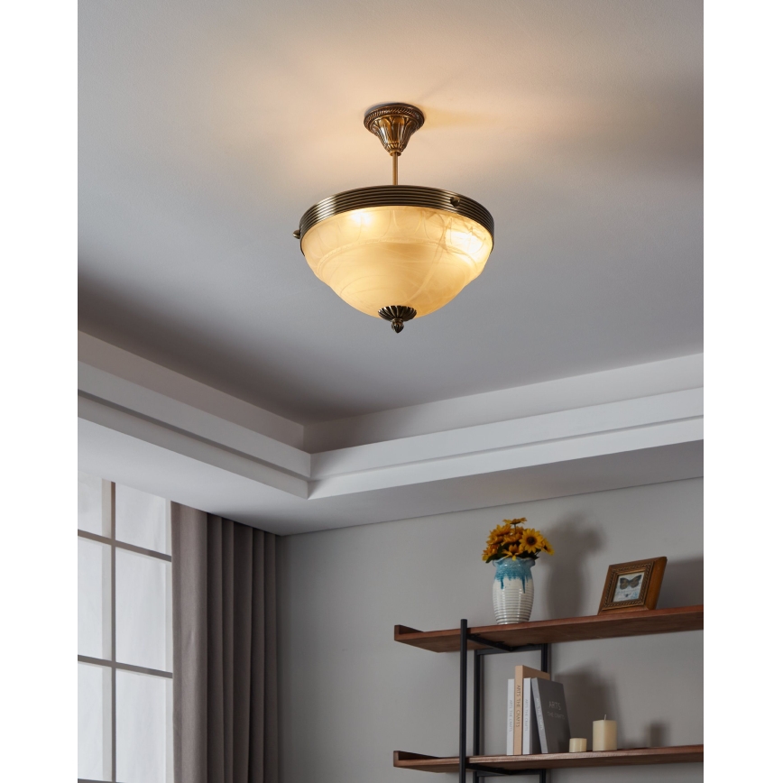EGLO 85856 - Kattokruunu MARBELLA 3xE14/60W/230V