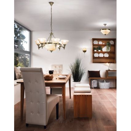 EGLO 85859 - Seinävalaisin MARBELLA 1xE14/40W/230V