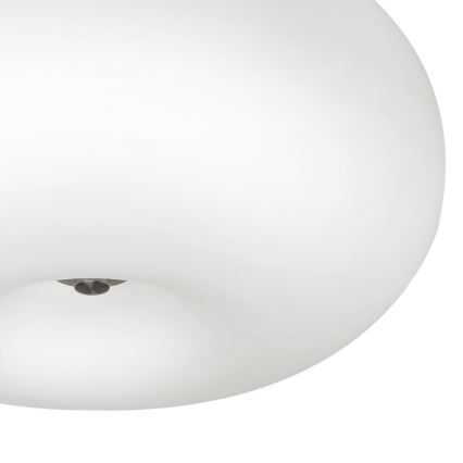EGLO - Kattovalo OPTICA 2xE27/60W/230V opaalilasi halkaisija 35 cm