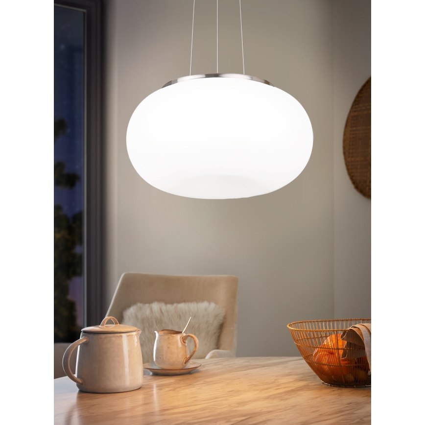 EGLO - Kattokruunu johdossa OPTICA 2xE27/60W halkaisija 45 cm