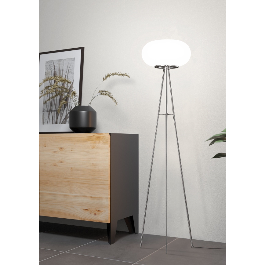 EGLO - Lattialamppu OPTICA 2xE27/60W halkaisija 35 cm