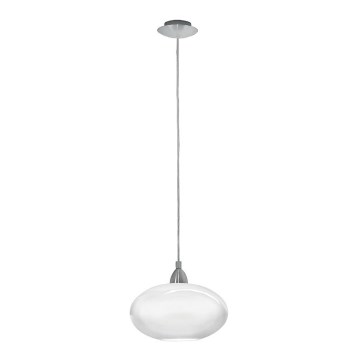 EGLO 87059 - Kattokruunu narulla BRENDA 1xE27/60W opaalilasi