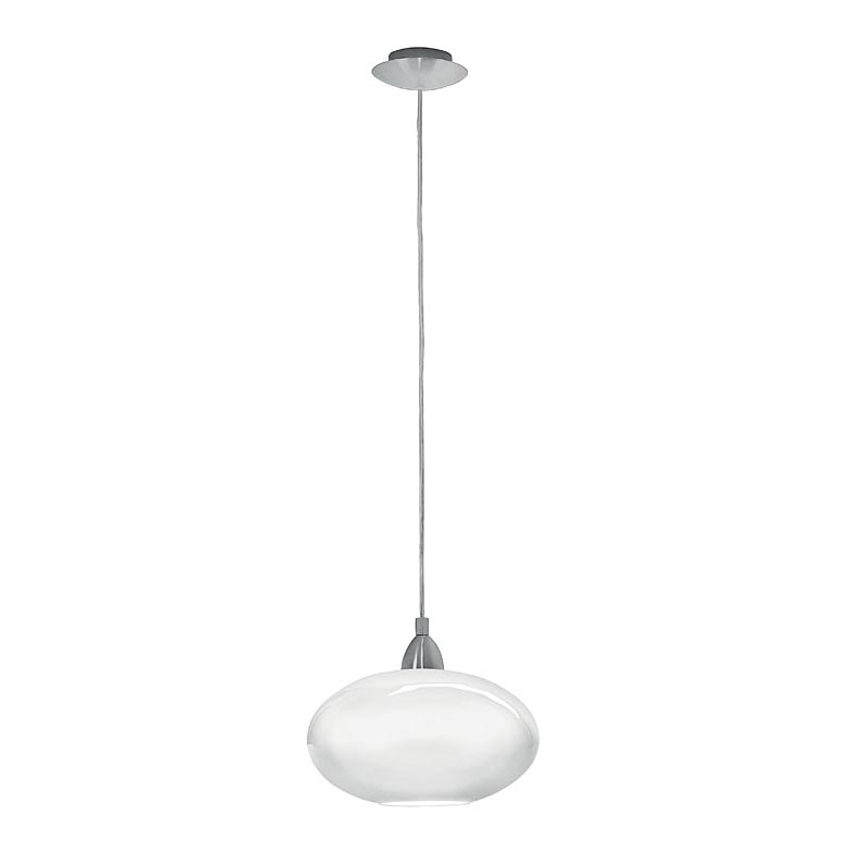 EGLO 87059 - Kattokruunu narulla BRENDA 1xE27/60W opaalilasi