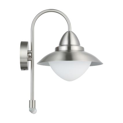 EGLO - Ulkotila seinävalaisin sensorilla 1xE27/60W IP44
