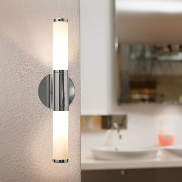 Eglo 87219 - Kylpyhuoneen seinävalaisin PALMERA 2xE14/40W/230V IP44