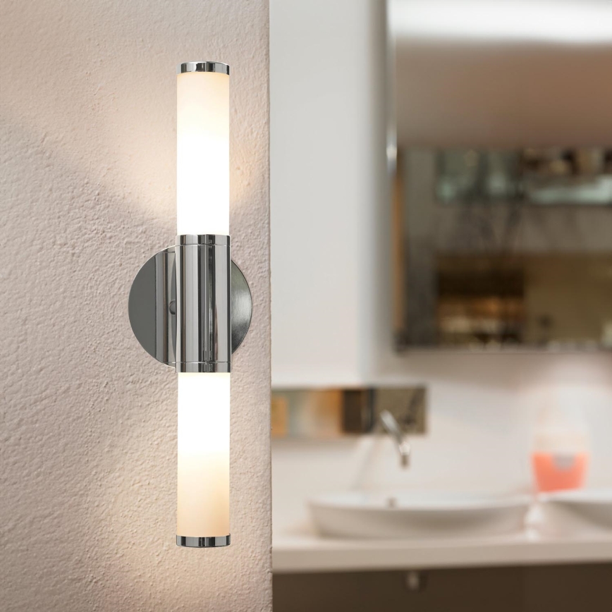 Eglo 87219 - Kylpyhuoneen seinävalaisin PALMERA 2xE14/40W/230V IP44