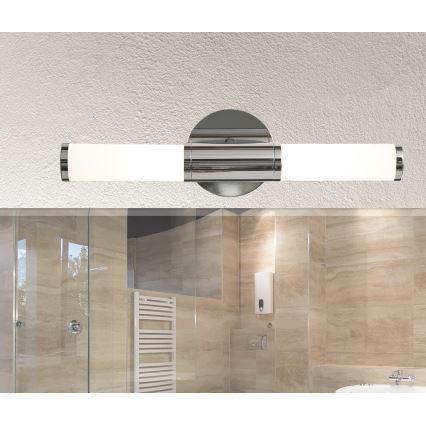 Eglo 87219 - Kylpyhuoneen seinävalaisin PALMERA 2xE14/40W/230V IP44