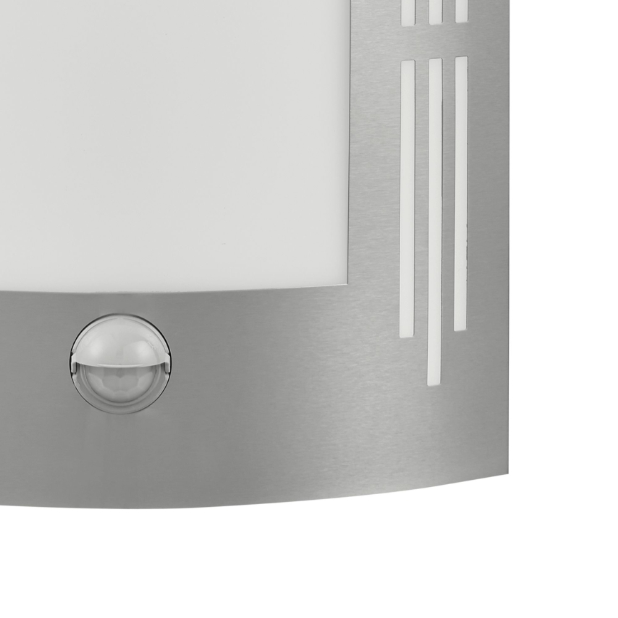 EGLO 88144 - Ulkoseinävalaisin anturilla CITY 1xE27/15W/230V IP44