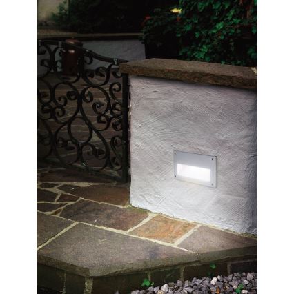 Eglo 88575 - Upotettu ulkovalaisin ZIMBA 1xE14/60W/230V IP44