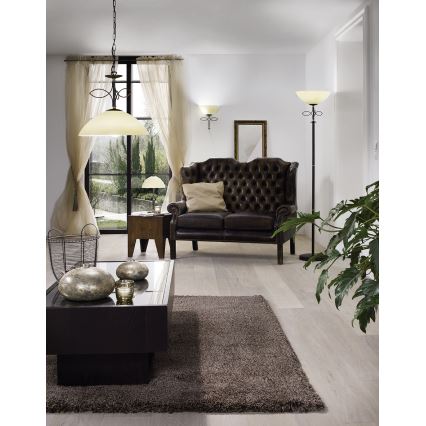 EGLO 89135 - Seinävalaisin BELUGA 1xE27/60W antiikkiruskea