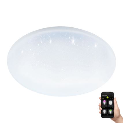 Eglo - LED Himmennettävä kattovalo LED/19,2W/230V 2700-6500K ZigBee